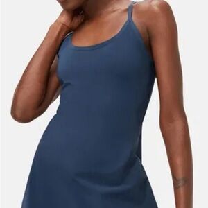 Navy blue exercise dress